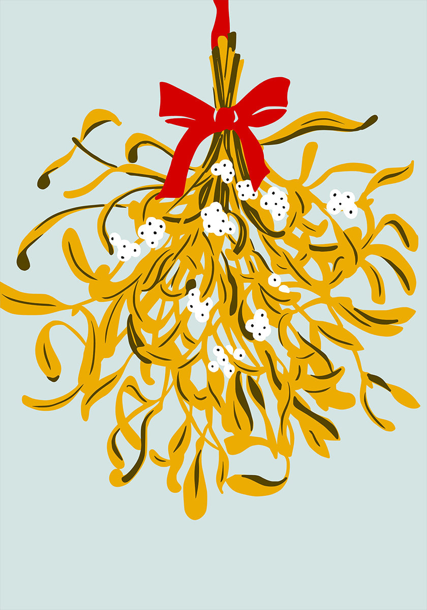 Mistletoe for Christmas Plakat - Posterbox