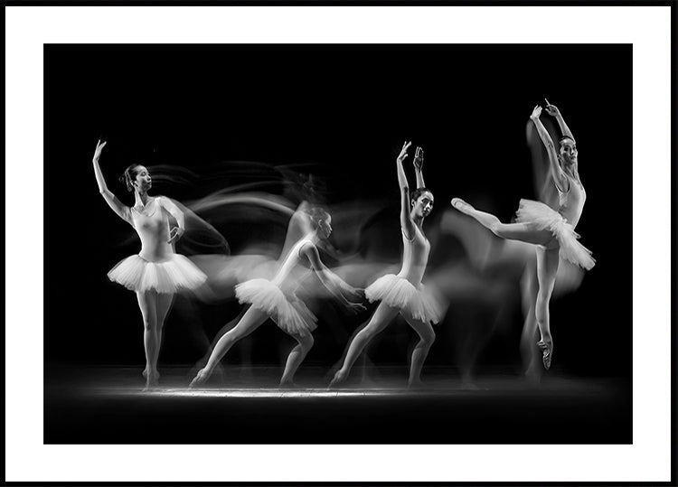 Balerina Art Wave - Posterbox
