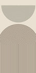 Modern Arch Geometry Plakat - Posterbox