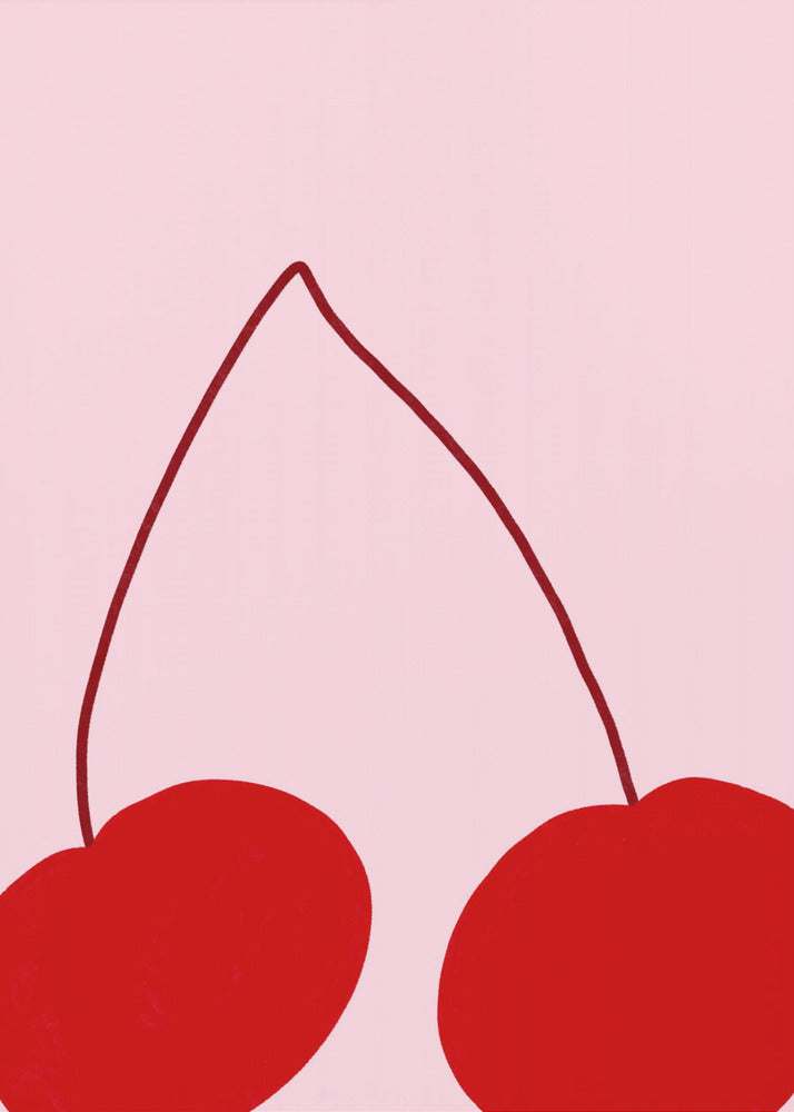 Cherry Duo Delight Plakat - Posterbox