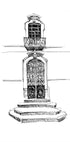 Portugal Portals City Drawing Plakat - Posterbox