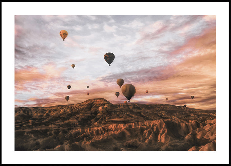 Cappodocia Hot air Balloon Plakat - Posterbox