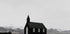 Schwarzes Kirchenplakat - Posterbox.dk