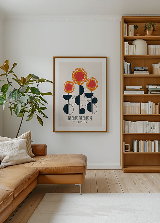 Bauhaus - Three Sunflowers (NEW) - Posterbox