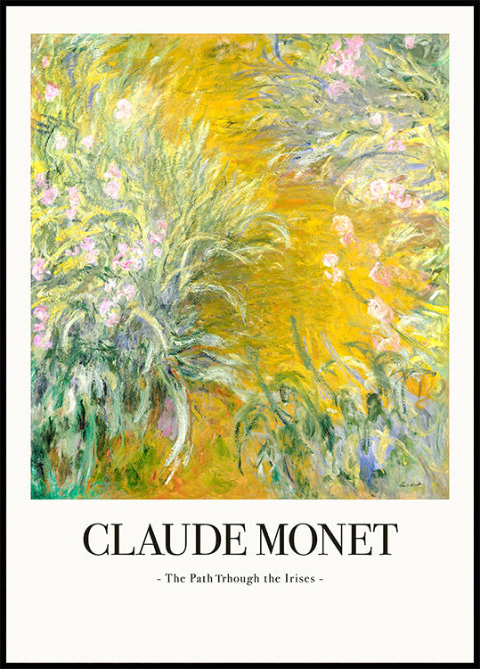 The Path Through The Irises Plakat - Posterbox