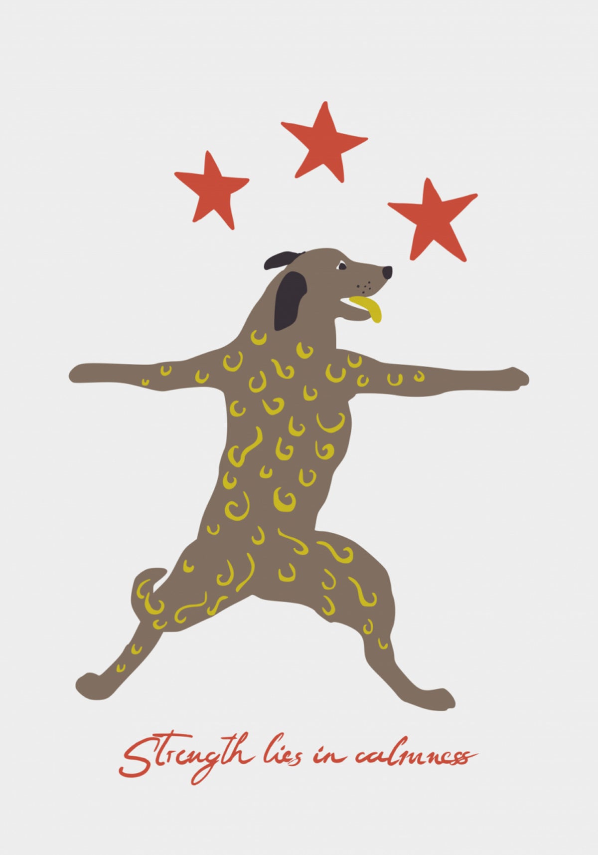 Kriegerhund-Yoga