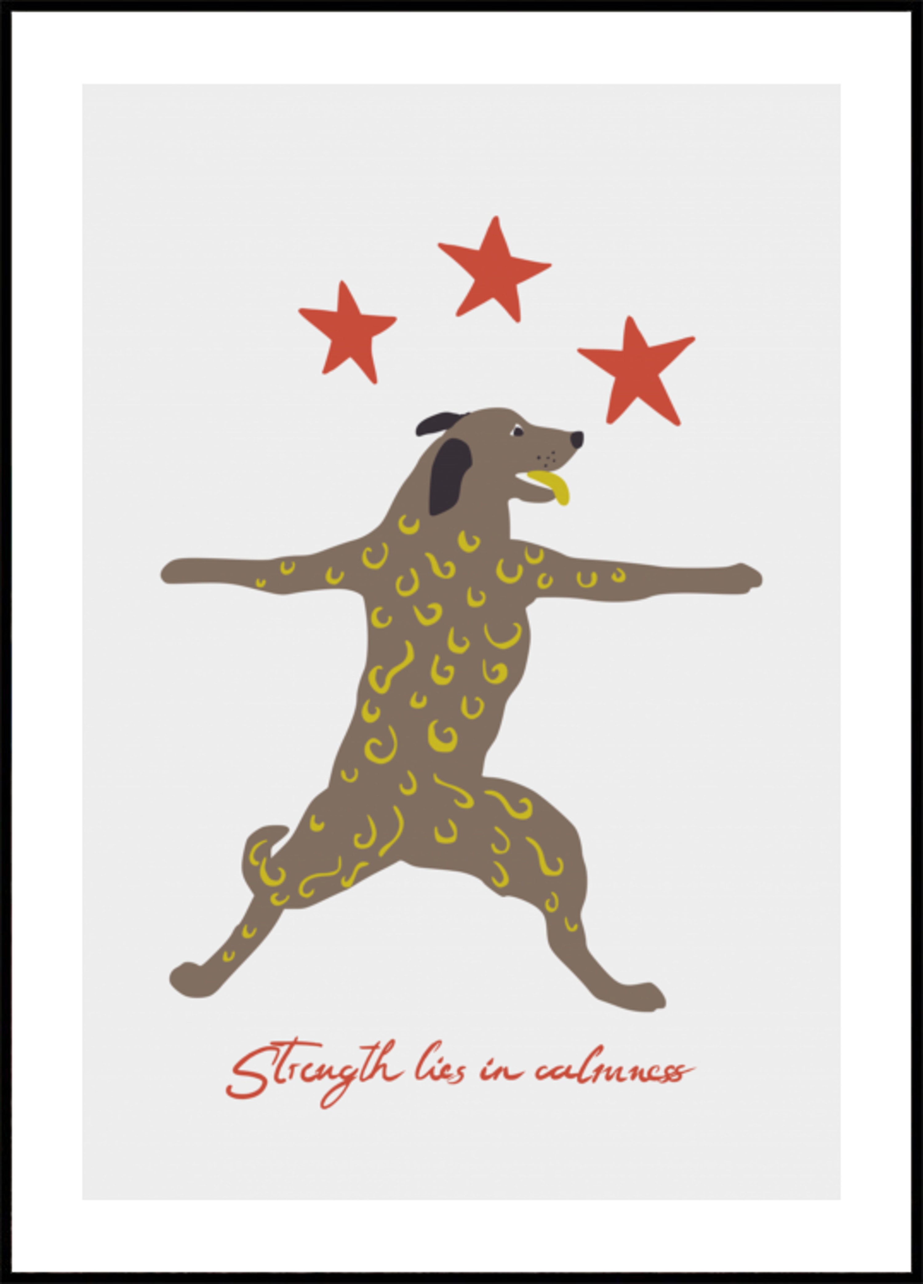 Kriegerhund-Yoga
