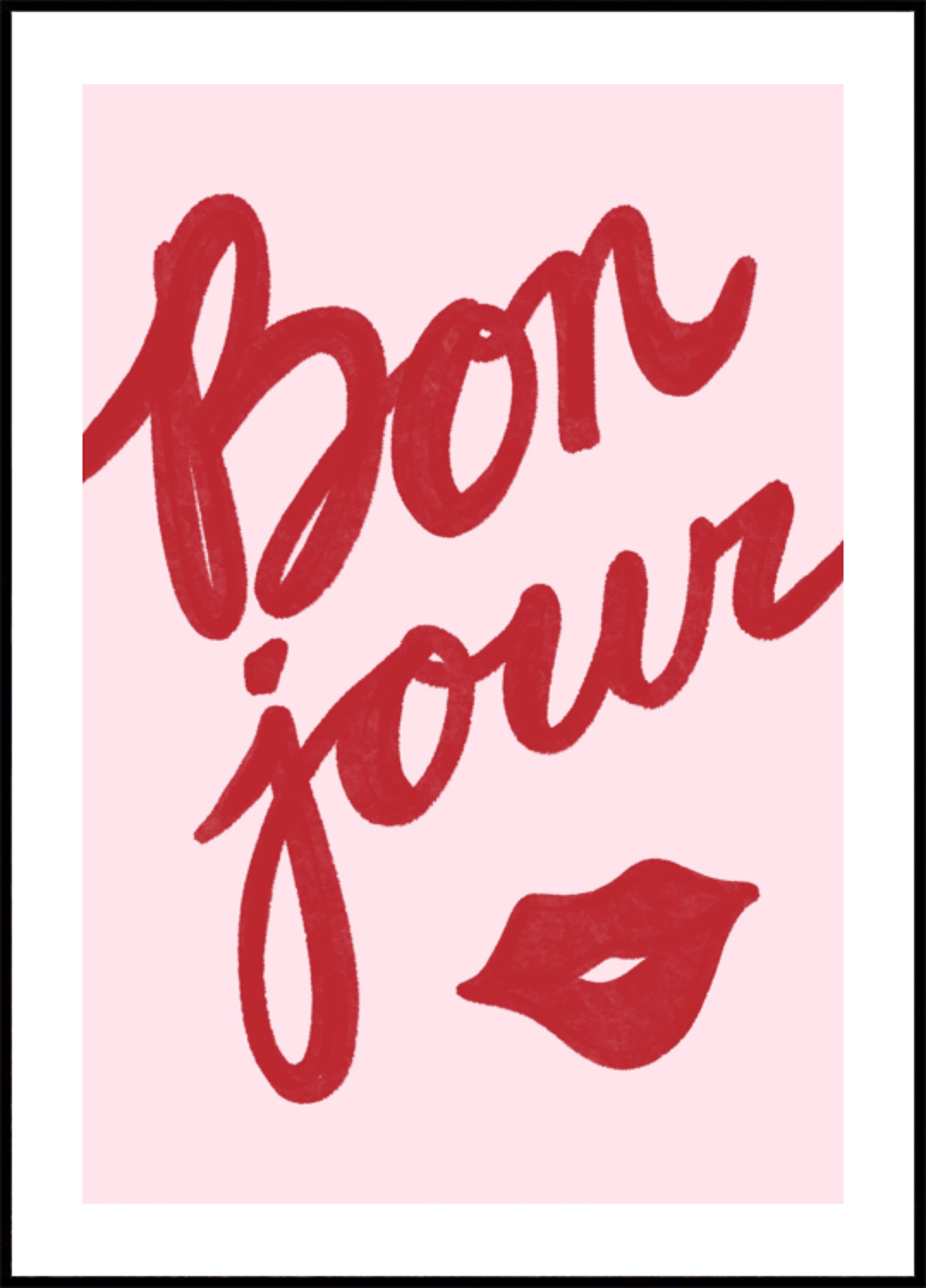 Bonjour-Kuss