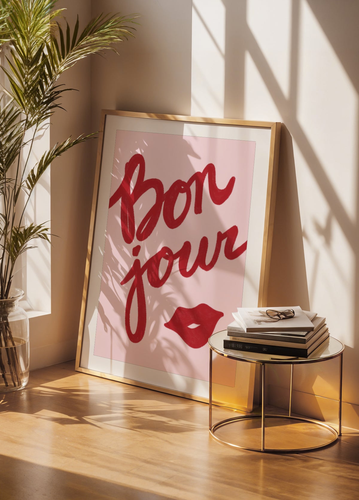 Bonjour-Kuss