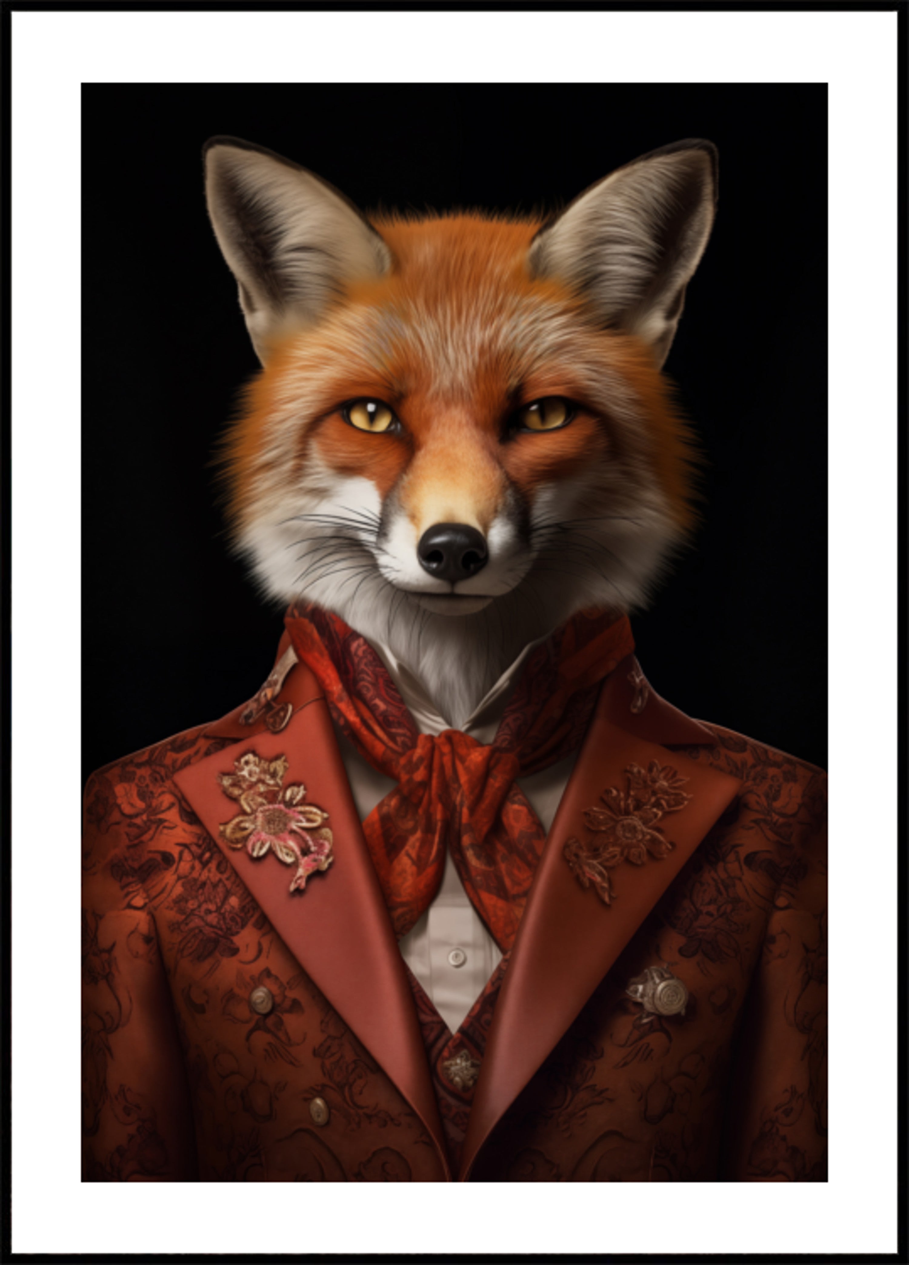 Eleganter Rotfuchs