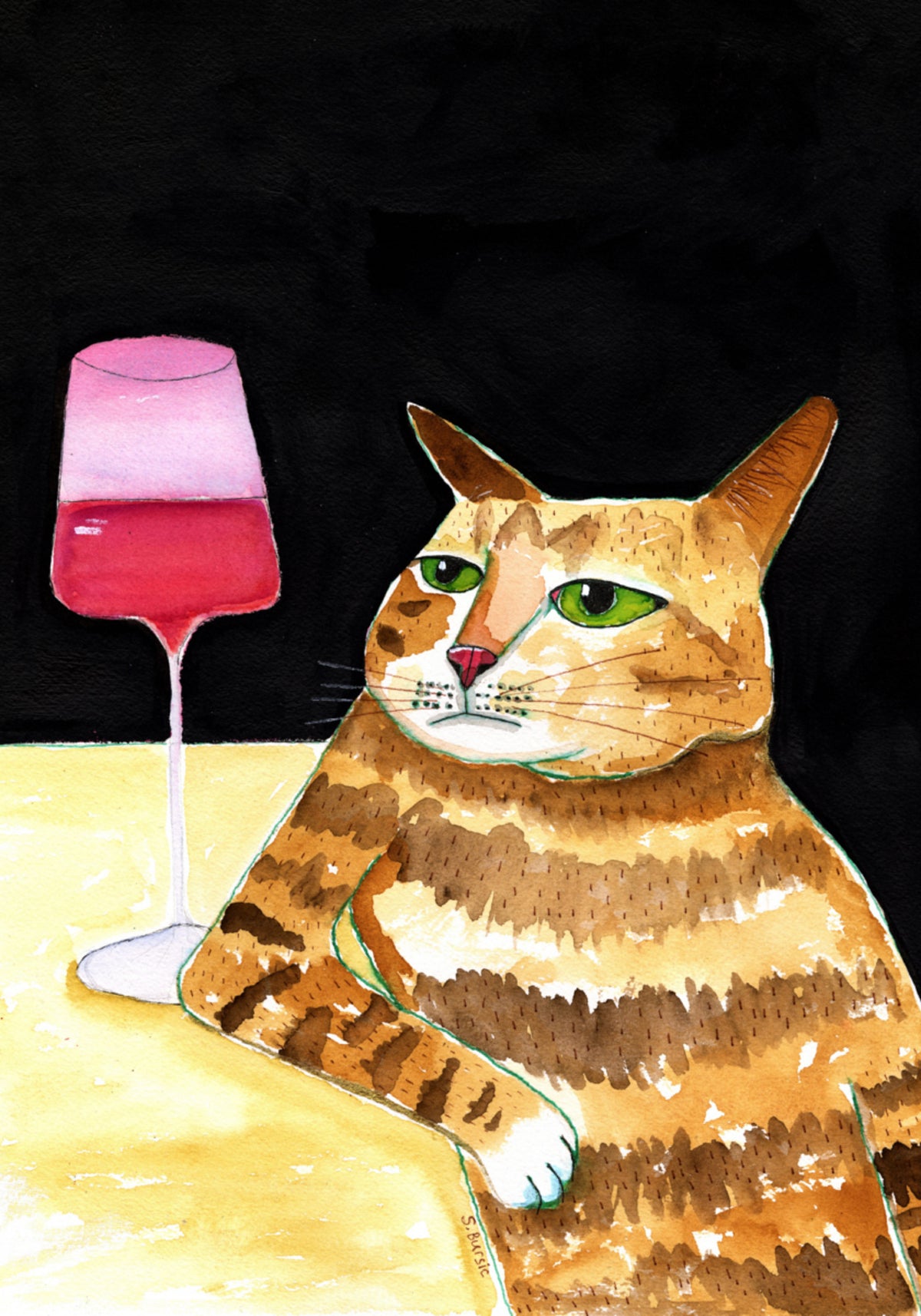 Mürrischer Katzenwein