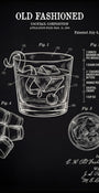 Altmodisches Cocktail-Patent