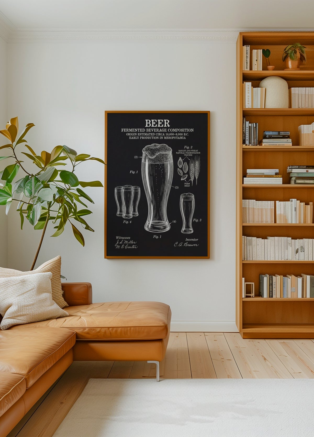 Historisches Bierpatent