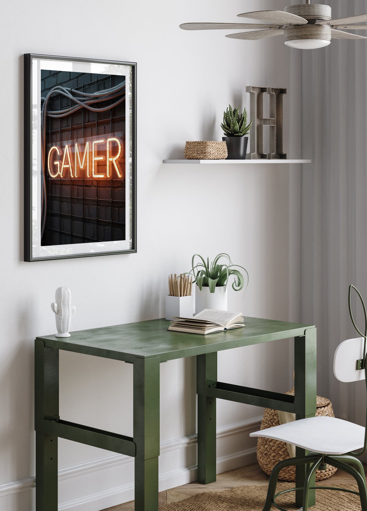 Gamer-Leuchtreklame