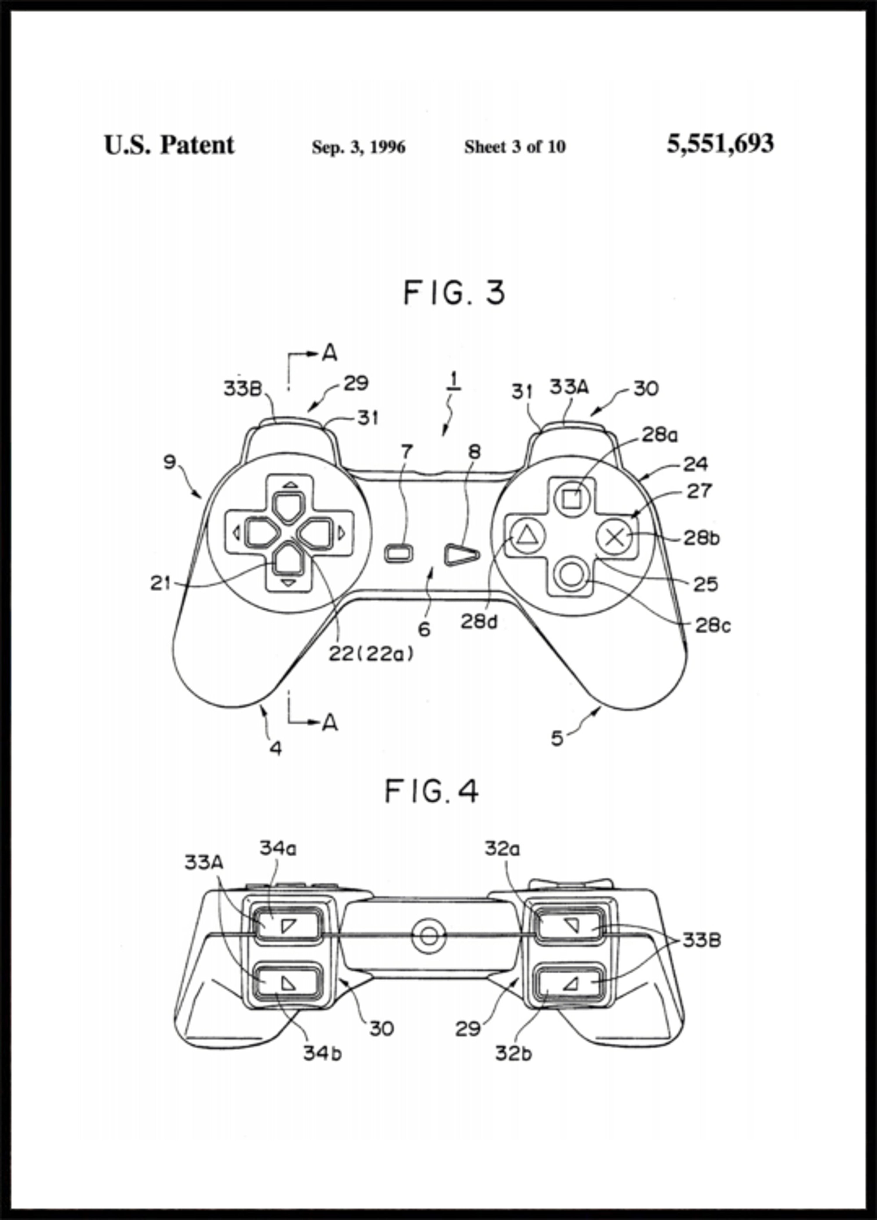 Klassisches Gamecontroller-Design