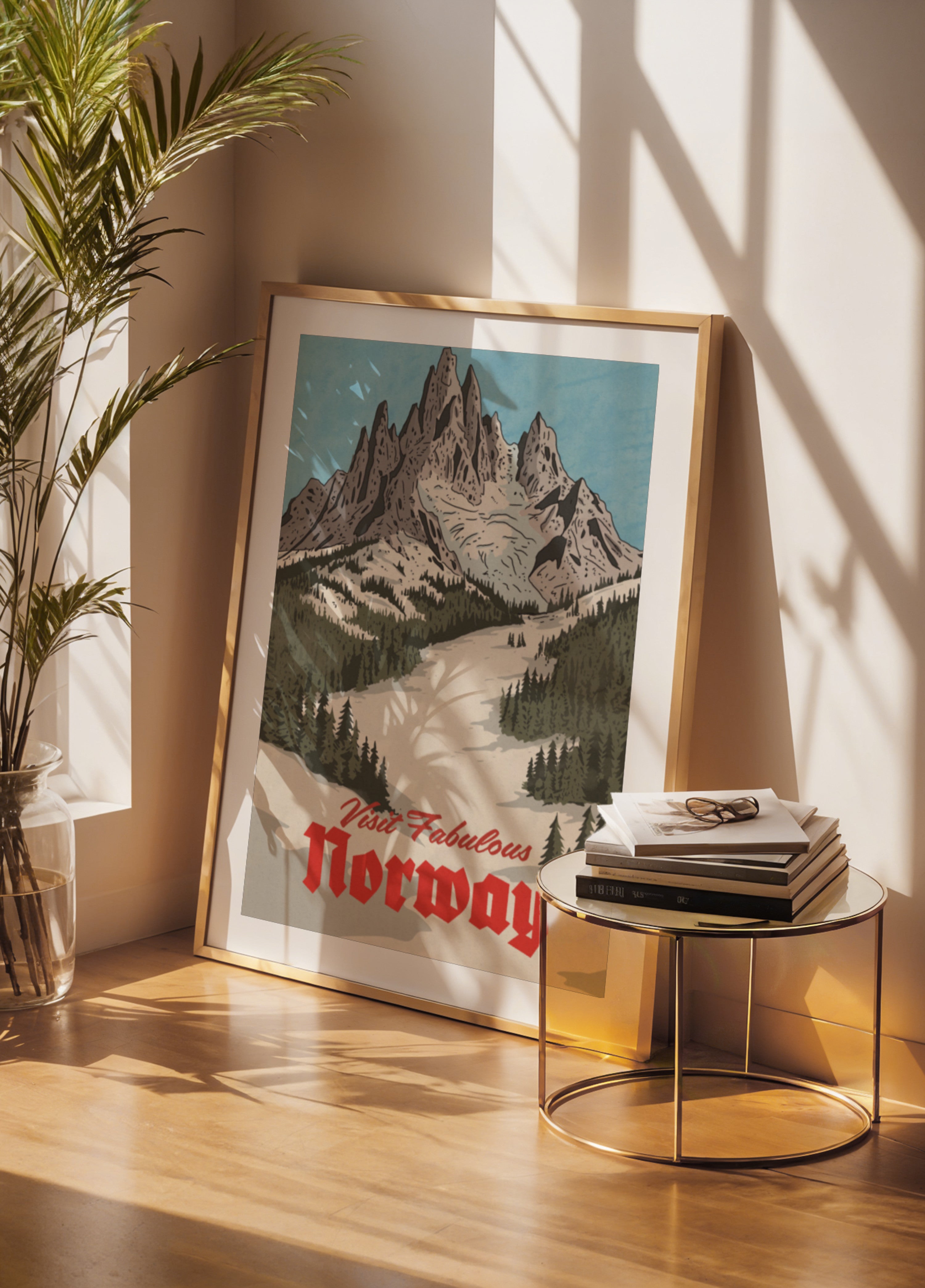 Majestätische Skipisten in Norwegen
