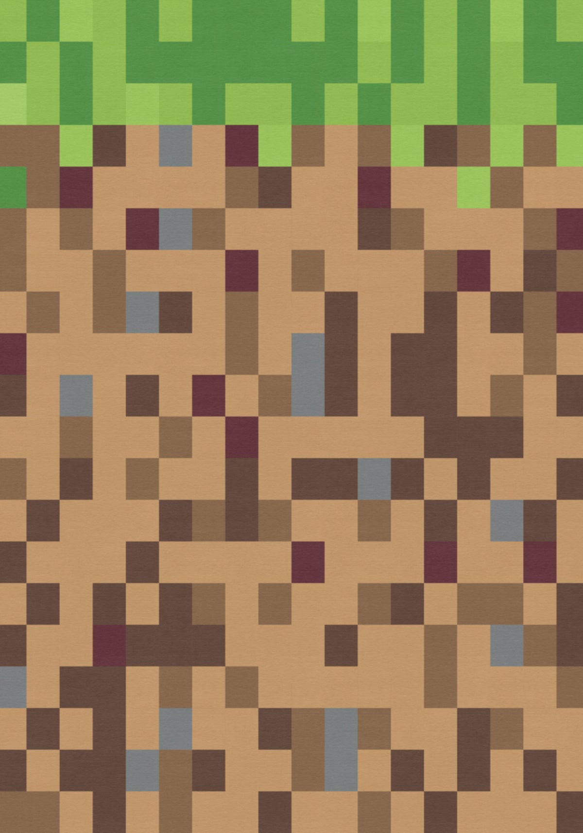 Pixelgrasblock
