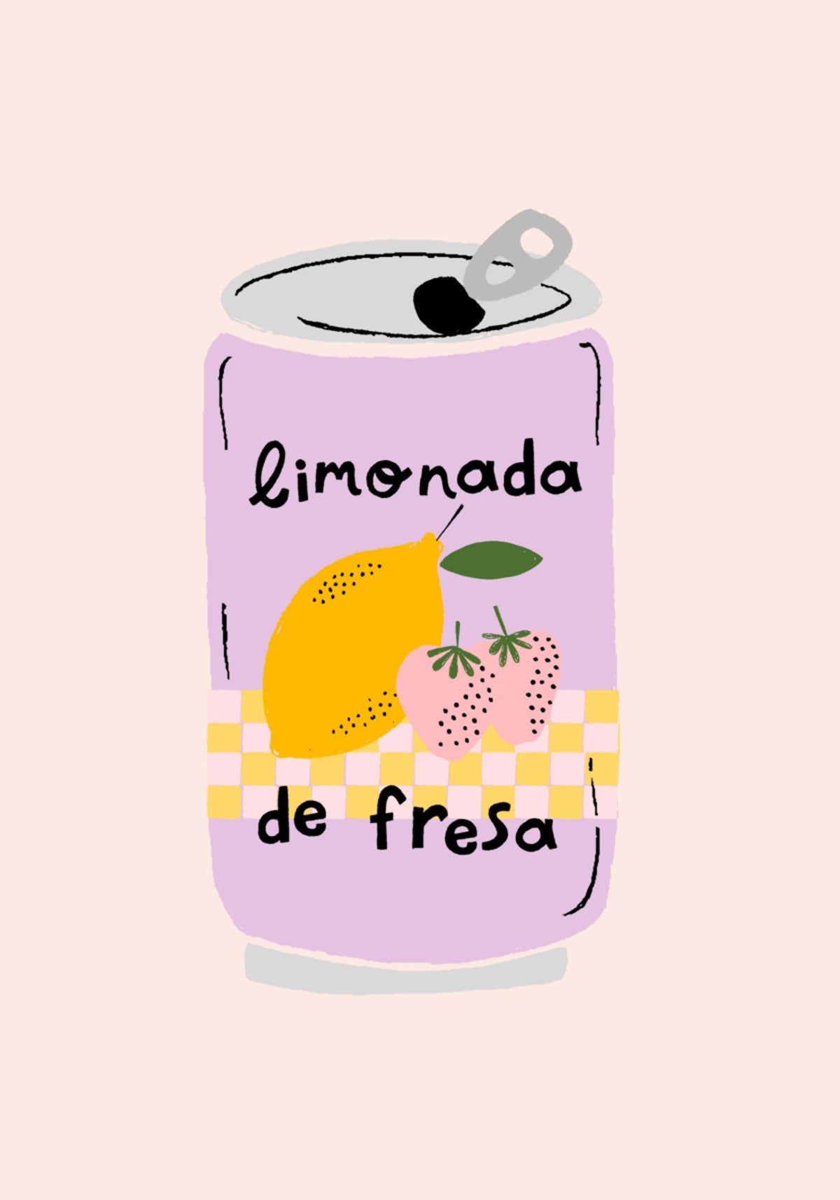 Erdbeer-Limonade-Dose