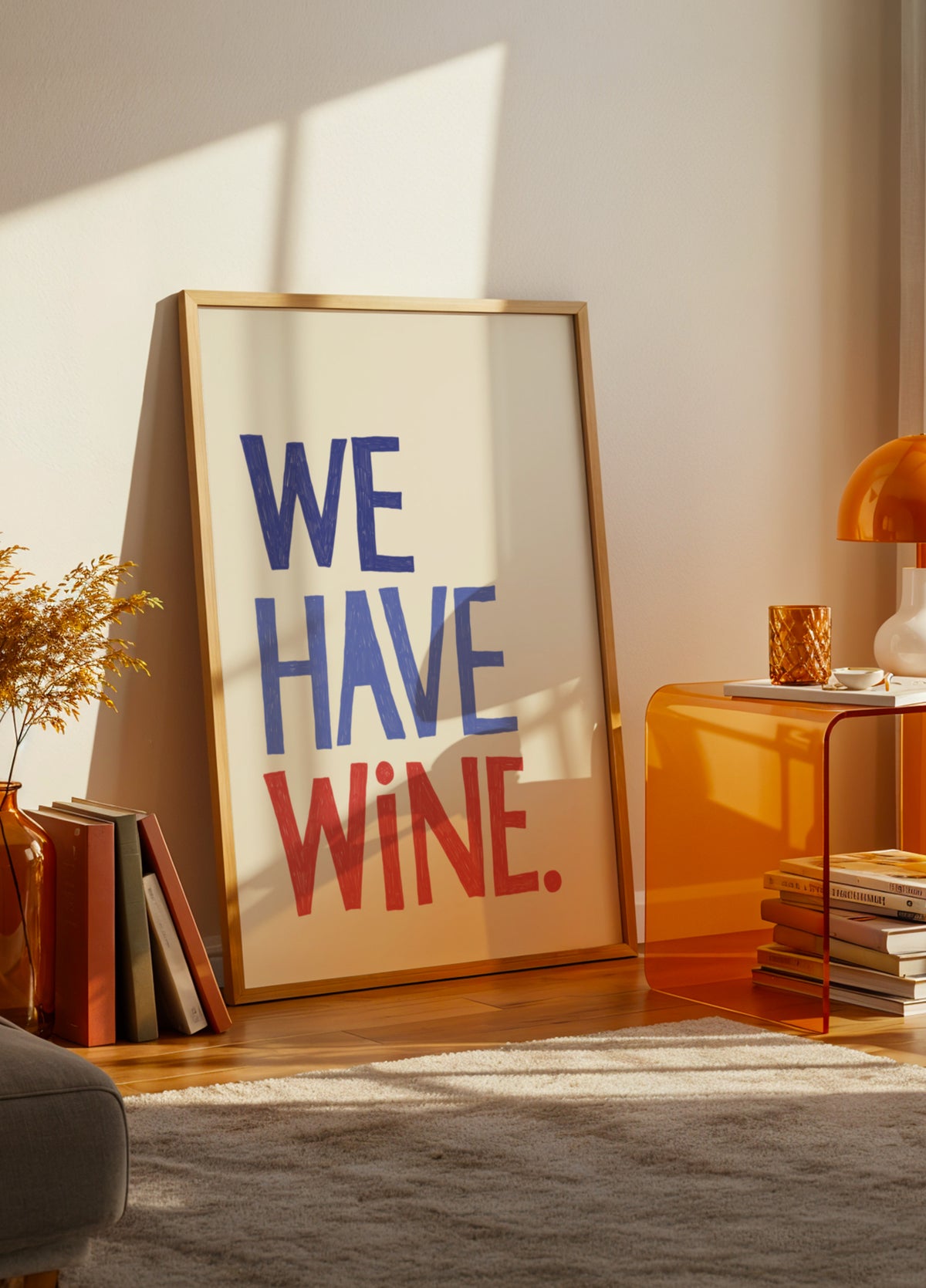 Wir haben eine Weinbotschaft
