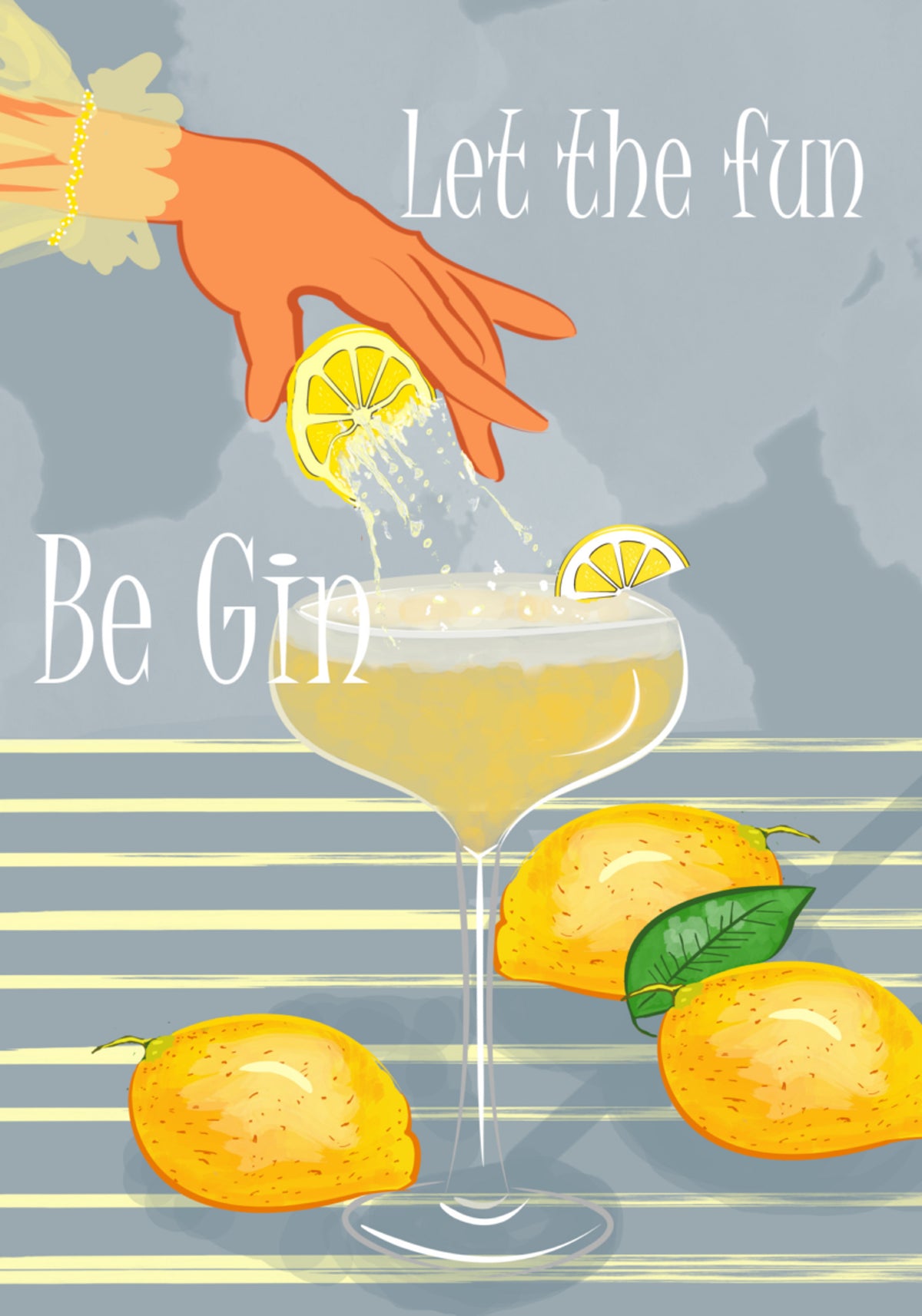 Lass den Spaß Gin sein