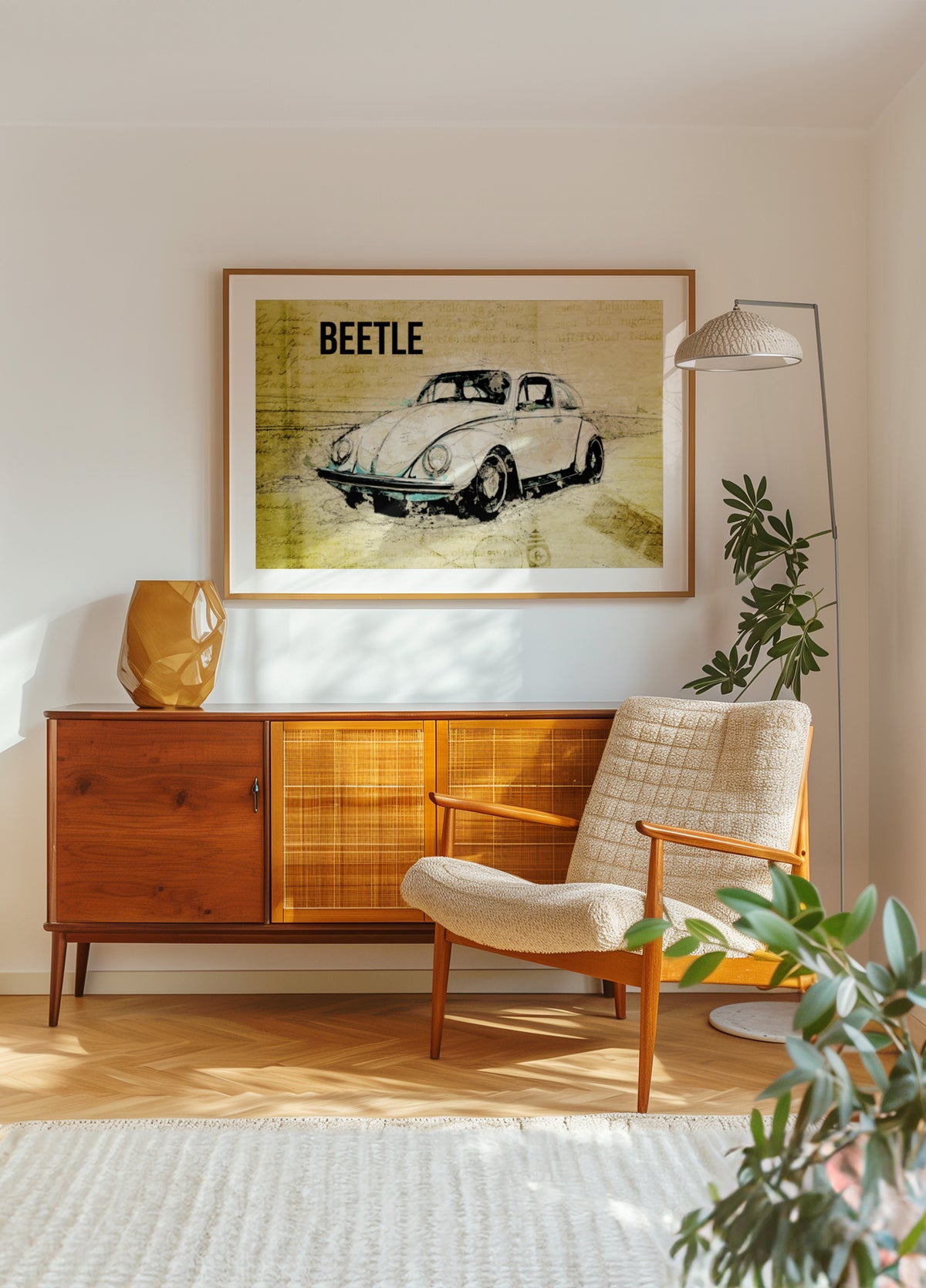 Oldtimer-Skizze