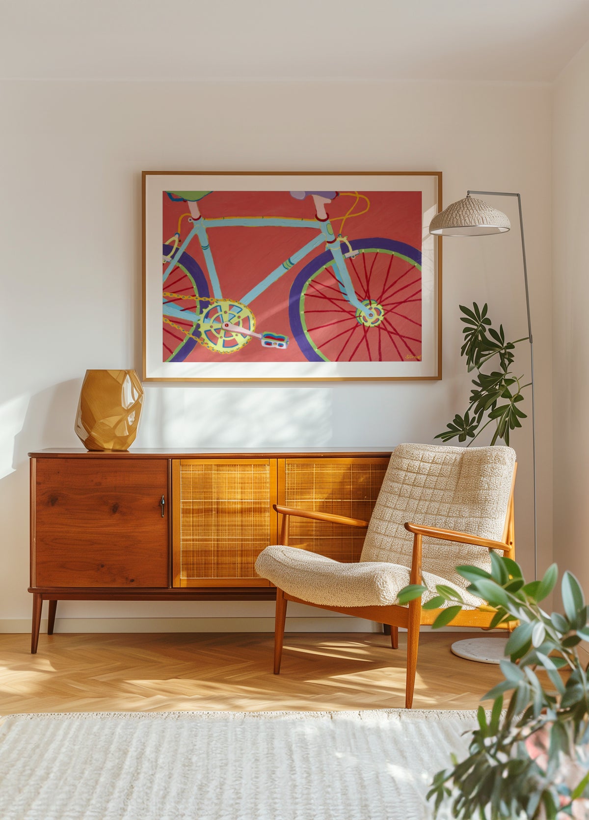 Lass uns eine Radtour machen