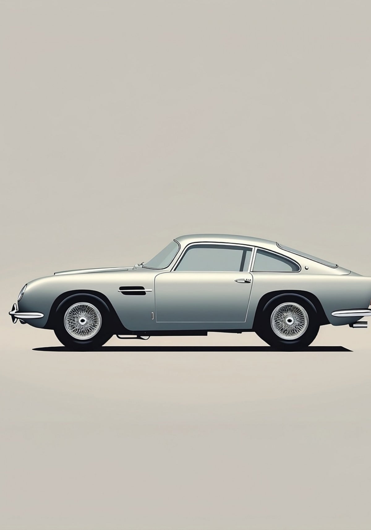 Elegantes Vintage-Coupé