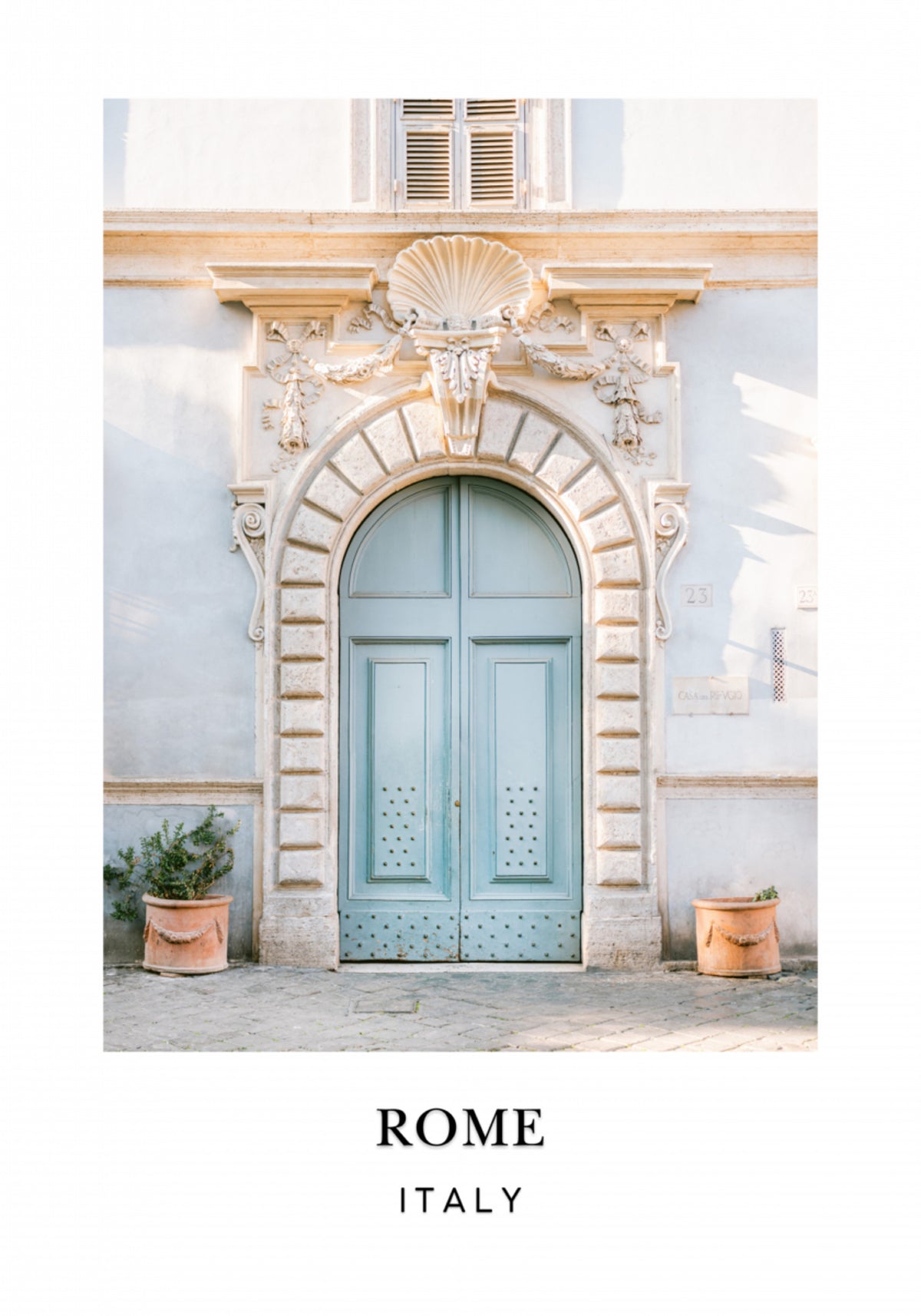 Reiseplakat Rom Italien