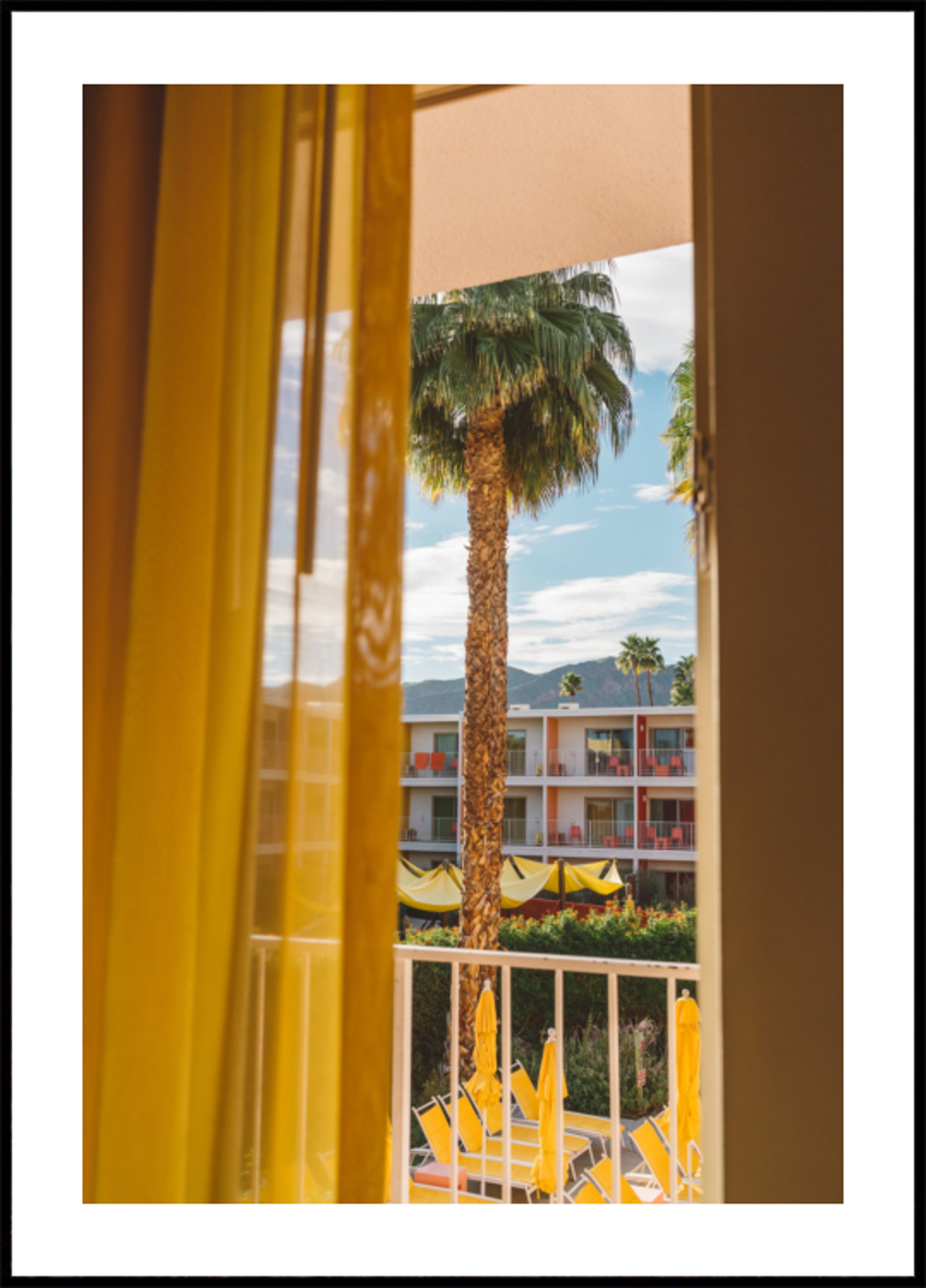 Blick auf das Palm Tree Resort
