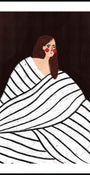 Quiet Striped Portrait