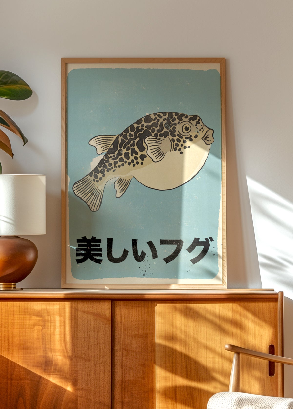 Wunderschöner Fugu-Kugelfisch