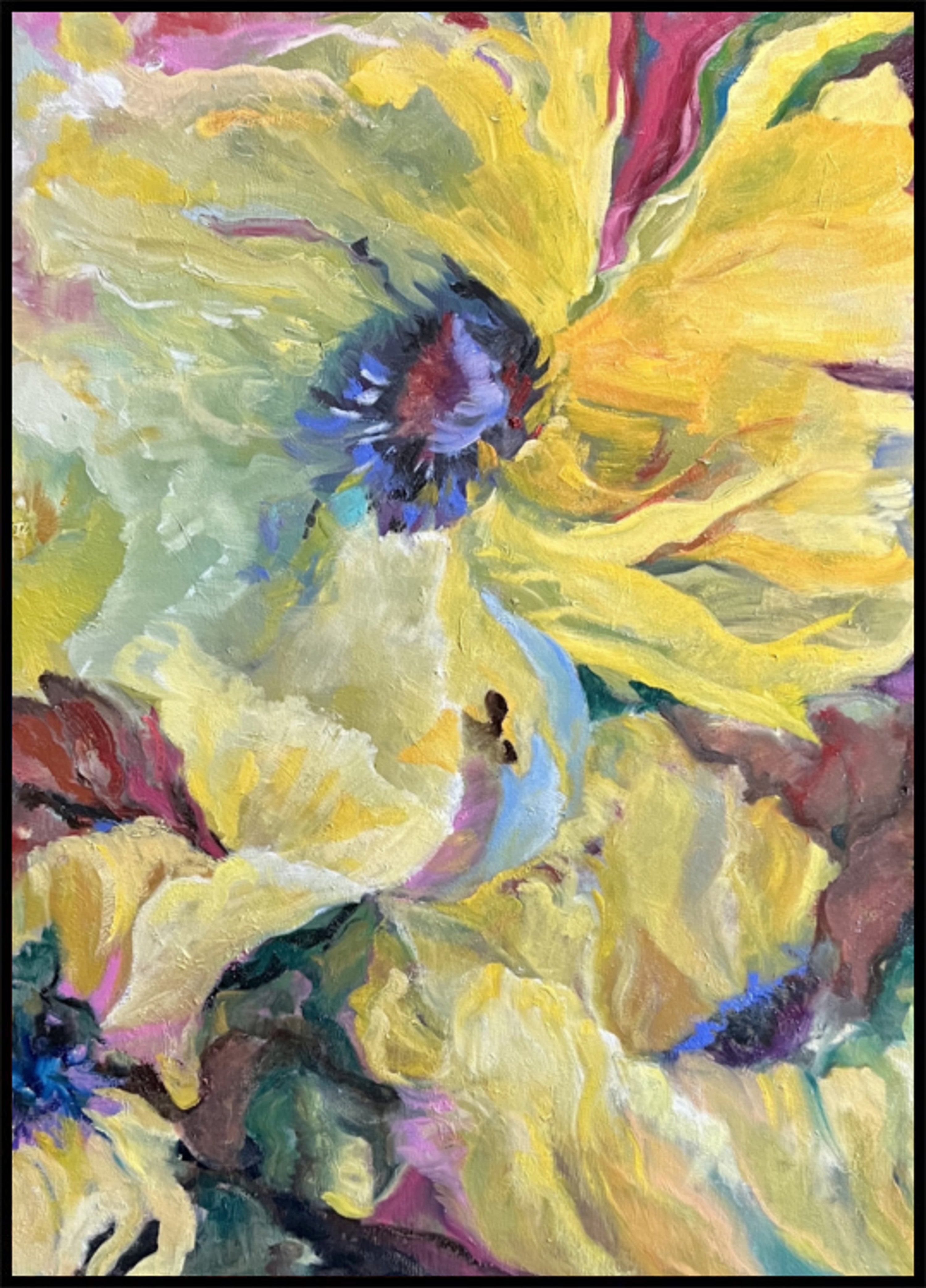 Lebendige gelbe Blüten