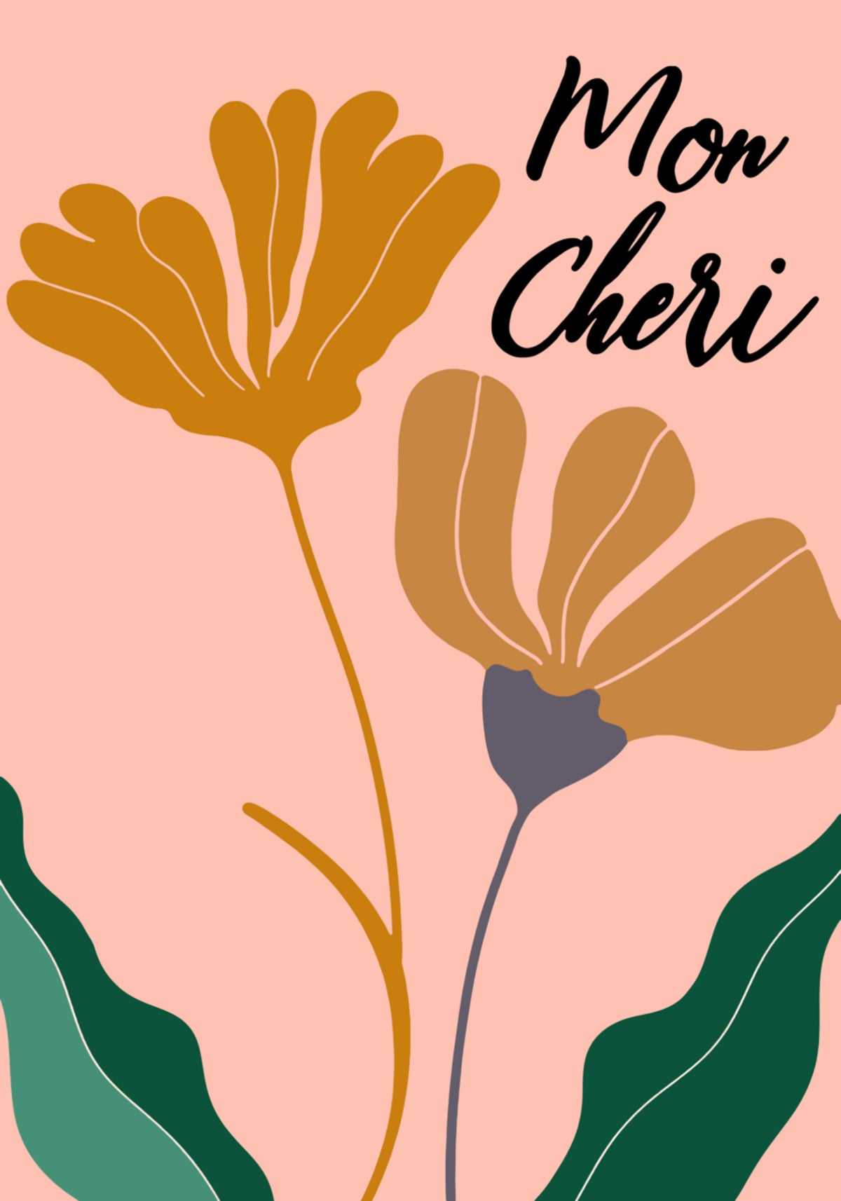 Süße Mon Cheri Blumen