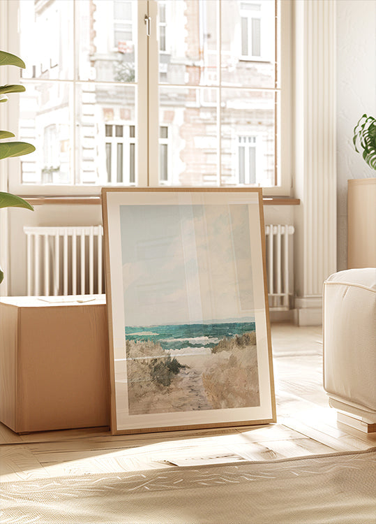 Beach Path Plakat - Posterbox
