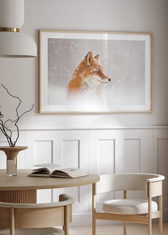 Snow is falling… Plakat - Posterbox