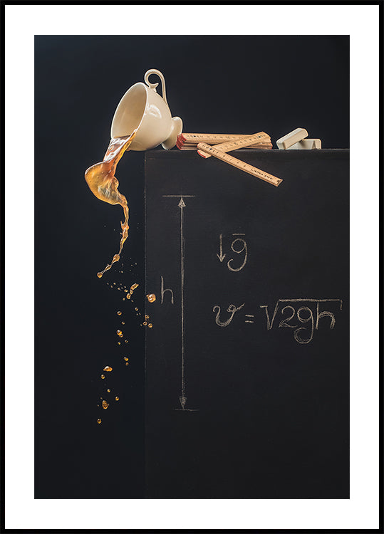 A study with free fall Plakat - Posterbox