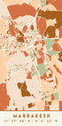 Black Maps Earth Tones 47 Plakat - Posterbox