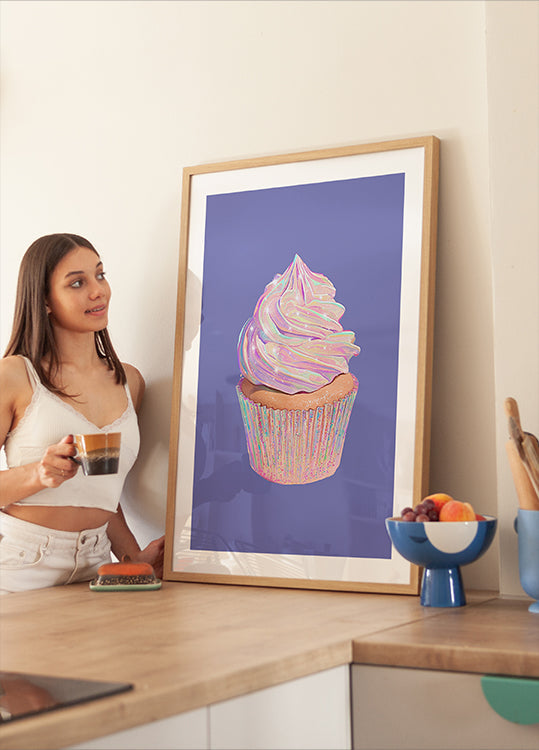 Rainbow Cupcake (NEW) - Posterbox