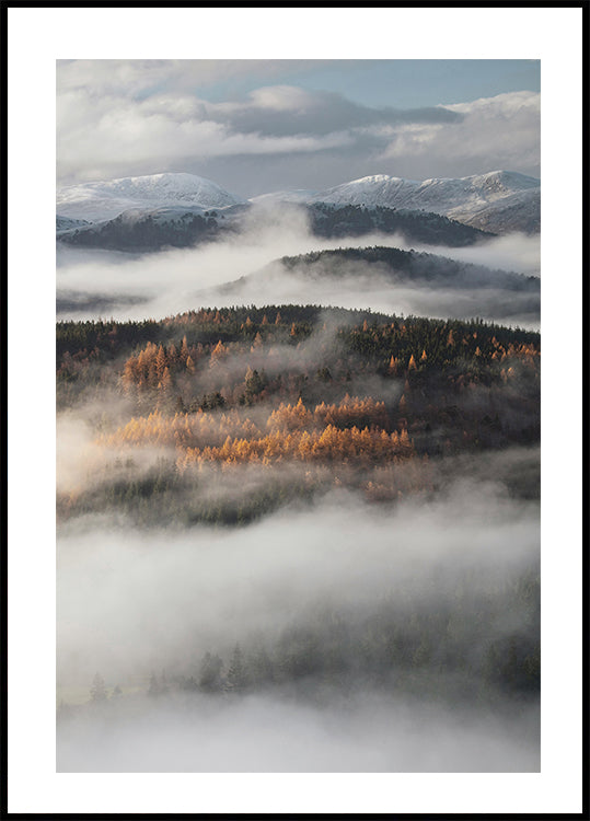 Misty Valley Poster - Posterbox.dk