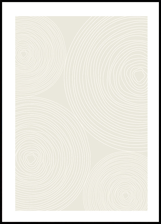 Glattes Muster Nr. 1 Poster - Posterbox.dk