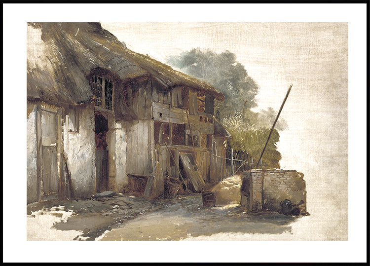 Poster „Bauernhaus“ von Hendrik Leys – Posterbox.dk