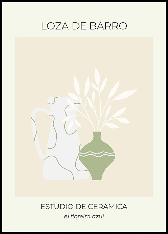 Loza De Barro Nr. 1 Poster - Posterbox.dk