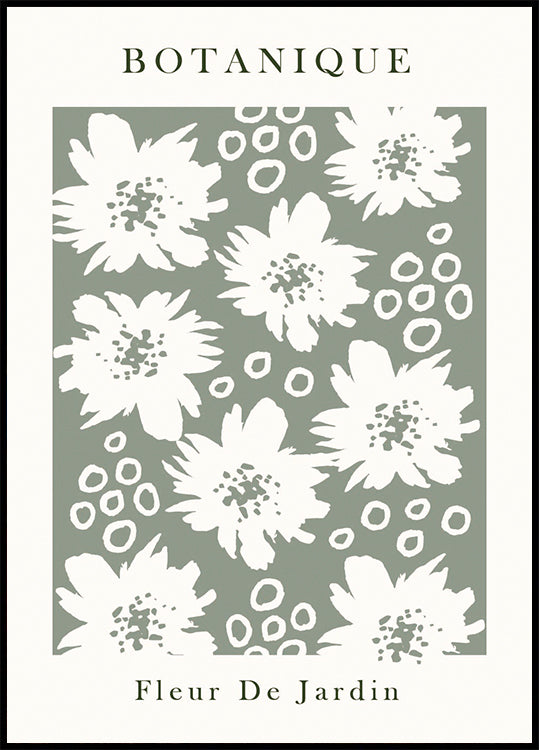Fleur De Jardin Nr. 1 Poster - Posterbox.dk