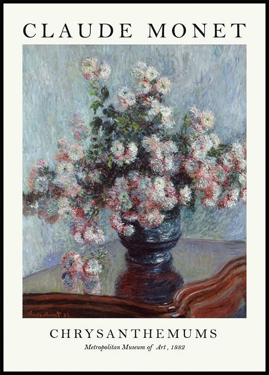Monet Chrysanthemen Poster - Posterbox.dk