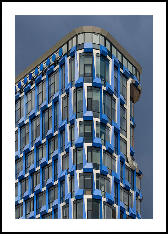 Rhythm in blue Plakat - Posterbox