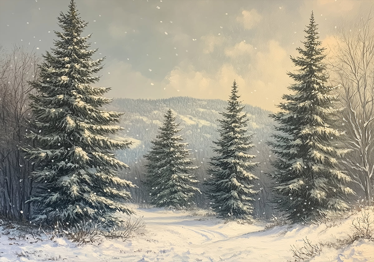 Frosted Horizons Plakat - Posterbox