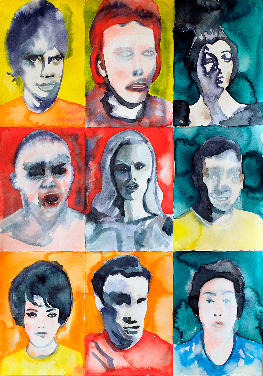 Headshot Grid No. 2 - Posterbox