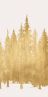 Tannenwald (gold) Plakat - Posterbox