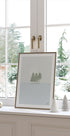 Minimal Forest.png Plakat - Posterbox