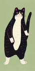 Black and white cat 02 Plakat - Posterbox